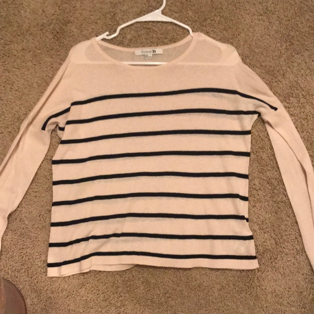 Long sleeve stripper shirt